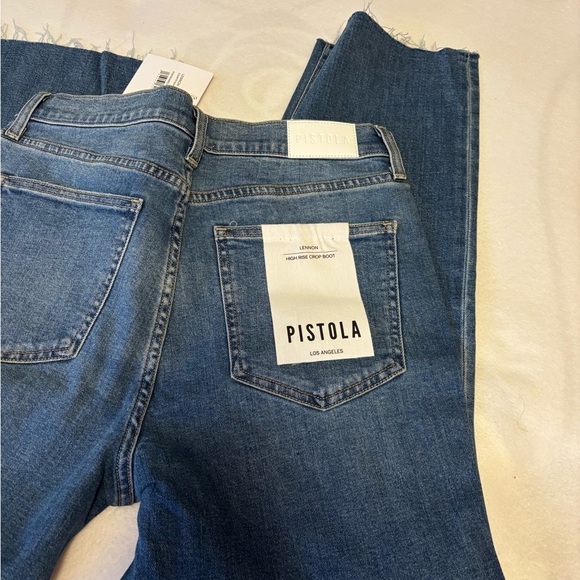 Pistola NWT Sz 30 Lennon Jeans high rise crop. - Picture 3 of 5